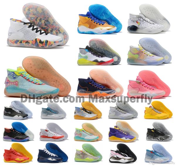 

2019 новый дюрант kd 12 xii mvp anniversary университета 12s oreo мужчины баскетбол обувь сша elite kd12 спорт кроссовки размер 7-12