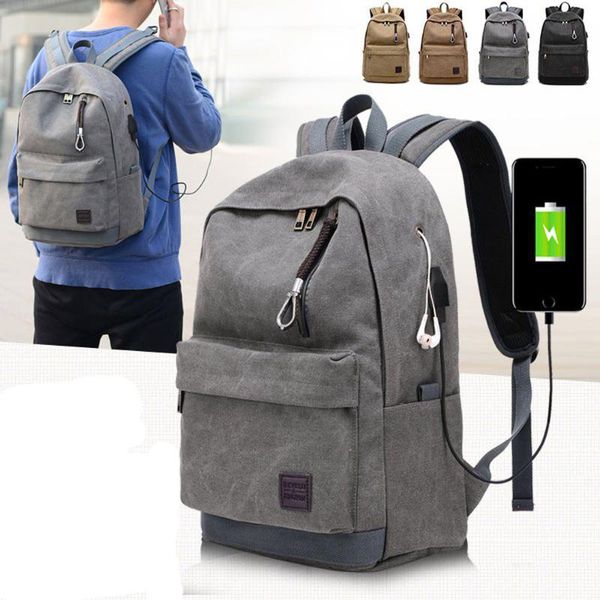 

student laptop backpack boy мешок школы школа рюкзак для мужчин и womanusb charge компьютерные сумки дорожная сумка mochilas # 35