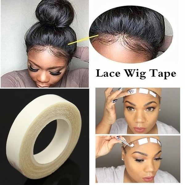 

5Roll / Lot Wig Tape 3m / Roll Салон Липкий Длительный Водонепроницаемый Наращивание волос Кл