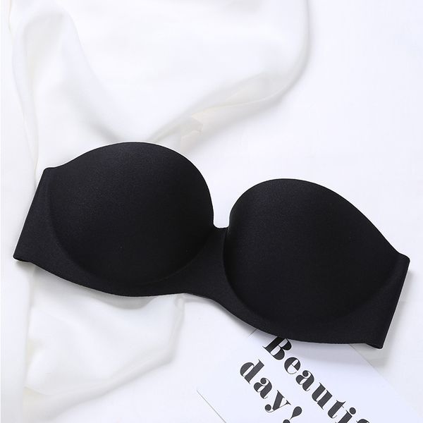 

женщины underwears push up bra demi sexy invisible бюстгальтеры без бретелек для женщин push up без бретелек свадебное платье backless brass, Red;black