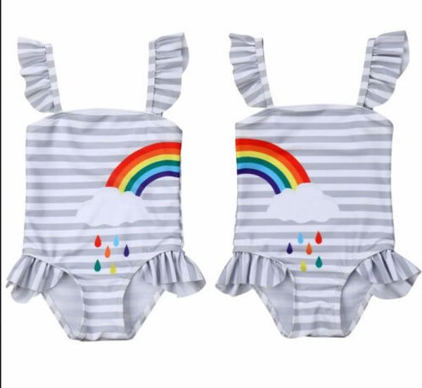 

2020 newborn baby bodysuit infant baby girl ruffle short sleeve bodysuits jumpsuit bodysuit clothes outfit 0-18m, Blue