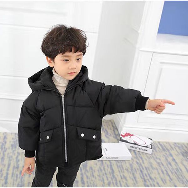 

children winter parkas hooded warm kids age 18 months -6years baby boy girl outerwear windbreaker casual baby boy coats clothing, Blue;gray