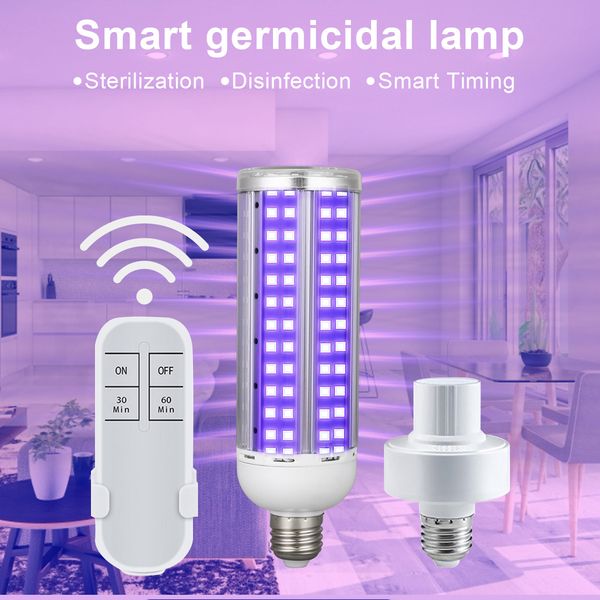 

ozone uv ultraviolet sterilizing corn bulb 60w led uvc light e26 e27 germicidal uv sterilizer lamp