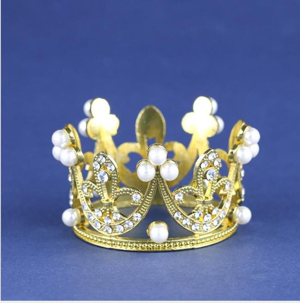 

birthday cake children's crown 2019 new golden cake crown, Slivery;golden