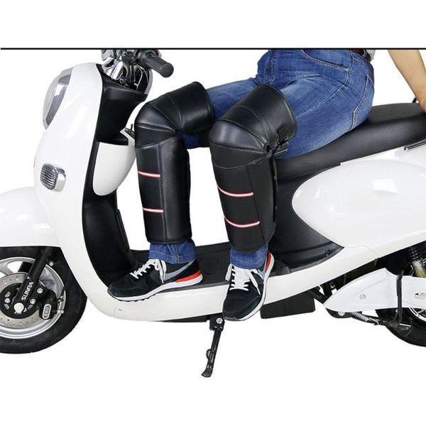 

warmer motorcycle knee pads windproof cold-proof motorcycle kneepads thickened fleece outdoor riding leg guards protective gear