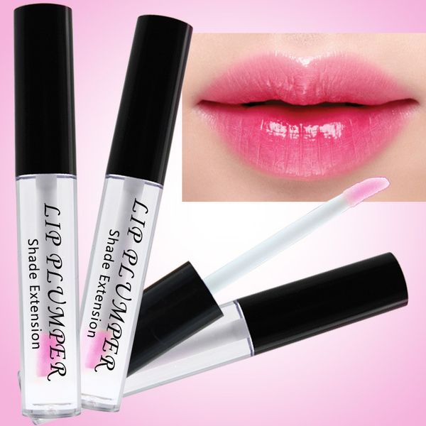 

Brand Plump Lips Moisturizer 3D Transparent Lipgloss Makeup Waterproof Temperature Change Color Clear Lip Plumper Full Lip Gloss