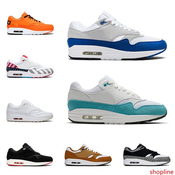 

new running shoes for men women 1 puerto rico elephant bred patch atomic teal orange white 87 mens trainers breathable sports sneakers