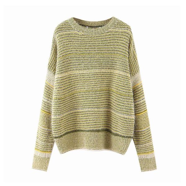 

harajuku patchwork striped mohair women knitted pullover sweater 2019 autumn winter female jumper sweater o-neck ladies overalls, White;black
