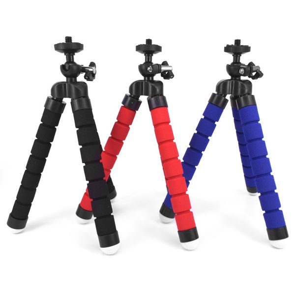 

multifunctional flexible sponge ocs tripod mobile phone holder stand for smartphone for bicycle support