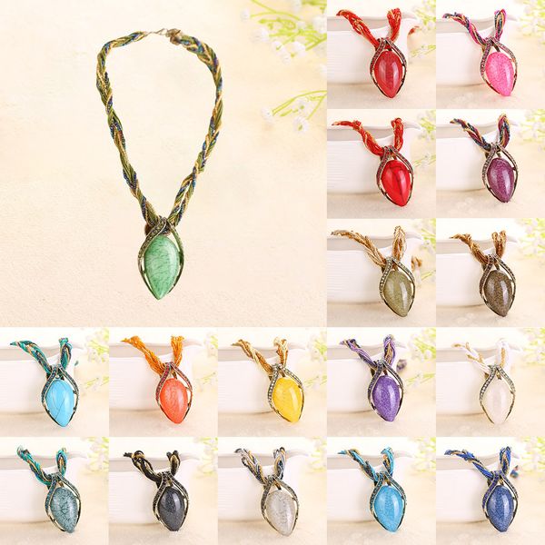 

bohemian green rhinestone shell pendant necklace for women girl geometric charming choker necklaces party jewelry @3, Silver