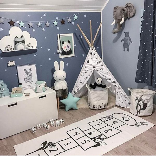 

kids wall sticker stars baby nursery bedroom wall sticker for kids room children wall decals art wallpaper home decoration