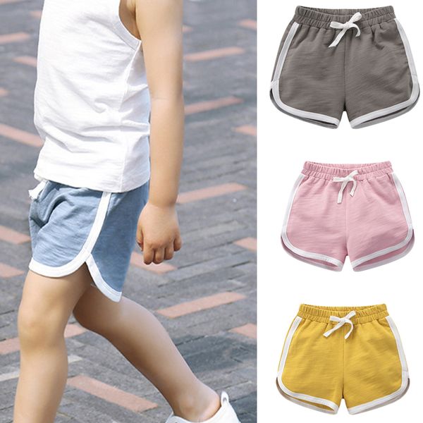 

shorts pants summer sports baby kids clothing for girls and boys clothes 5color 7size beach shorts wholesale, Black