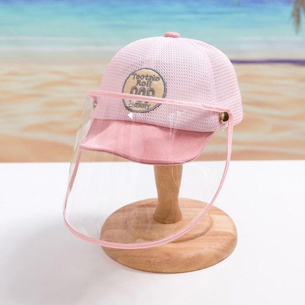 

kids protective baby cap hat dustproof cover kids boys girls peaked cap hat baby summer cover outdoor baseball for, Yellow