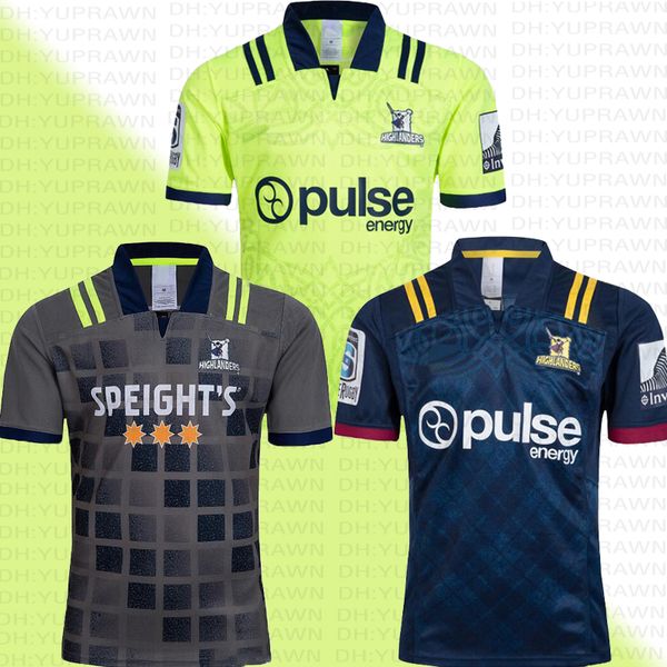 

2019 Zealand HIGHLANDERS Super Home Away Rugby Jersey Training Jerseys National Rugby League NRL shirt Zealand HIGHLANDERS shirts