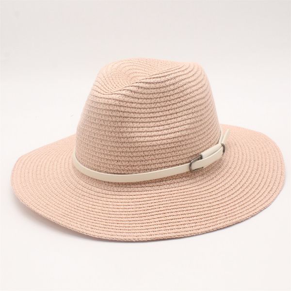 

2020 new fashion jazz straw floppy hat sun hat beach women men foldable summer uv protect travel casual female, Blue;gray