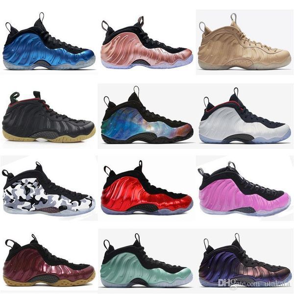 

boxolympic with hardaway penny 2019 basketball shoes penny hardaway mens sports sneakers foam one eggplant purple mens basket