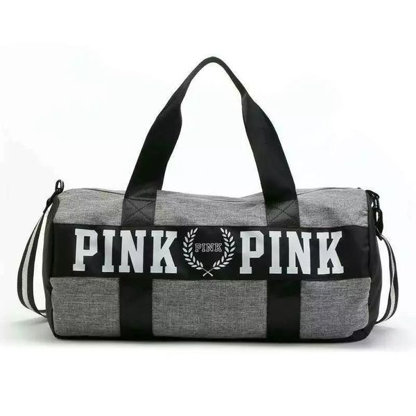 

Дизайнерские сумки Сумки Розовое Письмо Большой Емкости Мужчины Женщины Путешествия Полосатая Водонепроницаемая Пляжная Сумка Дорожная сумка Kit Yoga Gym Bag