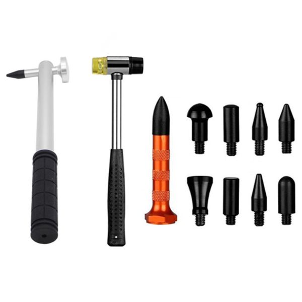 

car sag repair flattening peen hammer dent repair bump tool 11 sets