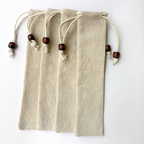 

5x21.5cm из нержавеющей стали металл соломы мешки drawstring многоразовой соломинка сумка набор столовых приборы палочки ложка ложка вилка н