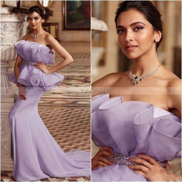 

plus size mermaid prom lavender dress celebrity dresses for women, Black