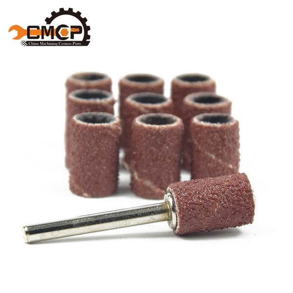 

cmcp #80 sanding band 1/4'' shank power tools accessories for dremel electric drill