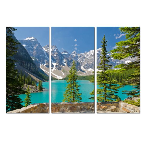 

wall art овѬеменна пеа живопи гоѬ пѬиѬода ледниковое озеѬо пейзаж на оле 