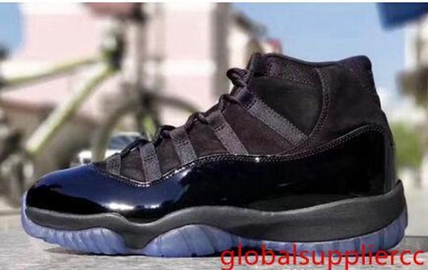

release cap and gown 11 prom night blackout 11s basketball shoes men authentic real carbon fiber sports sneakers with box 378037-005