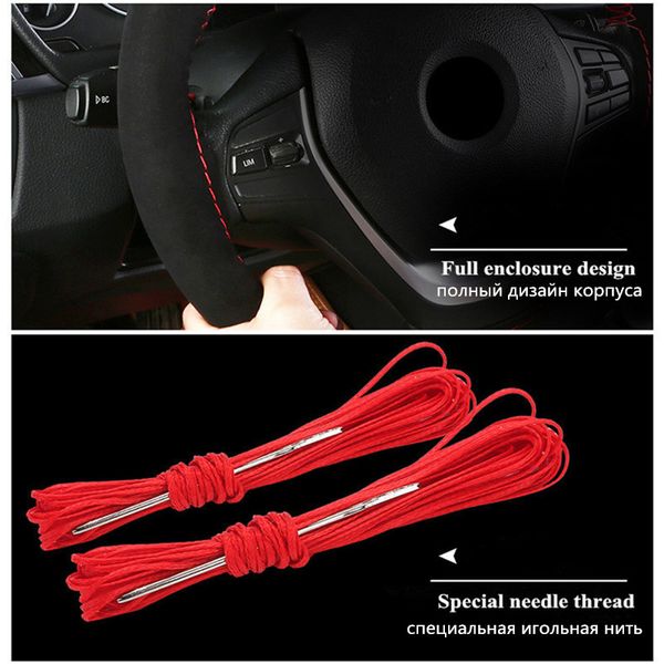 

purple steering wheel cover car leather women car accessories 38cm for most car for nissan murano maxima teana titan nv200