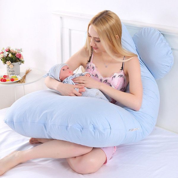 

comfortable u shape full body maternity support belly contoured pregnancy pillow prenatal postnatal supplies pregnant pillow new