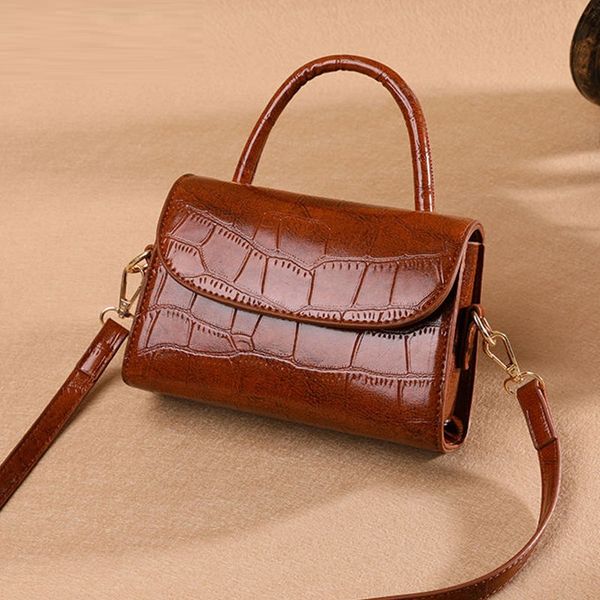 

fashion small leather crossbody bags for women 2020 casual crocodile shoulder messenger bags lady travel handbags and purses