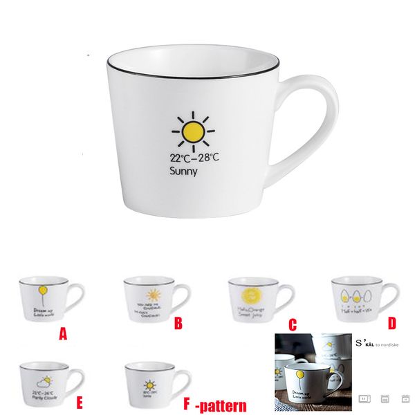 

car outdoor ceramic water cup office personality mug milk breakfast cup