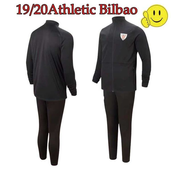 

2019 2020 билбао футбола взрослой черный пиджак 19 20 aduriz muniain williams i.martinez футбол спортивной одежды набор 19 20 атлетик бильба, Black;red