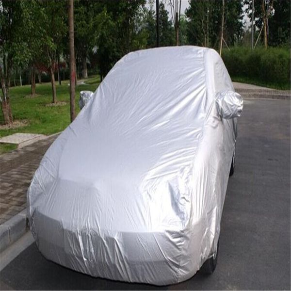 

full car covers waterproof car umbrella indoor outdoor dustproof sunshade uv snow size s m l xl xxl sun protection universal