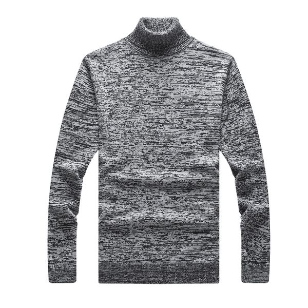 

high collar sweater men's cotton hooded sweater slim foldable men's autumn and winter soft and comfortable, White;black