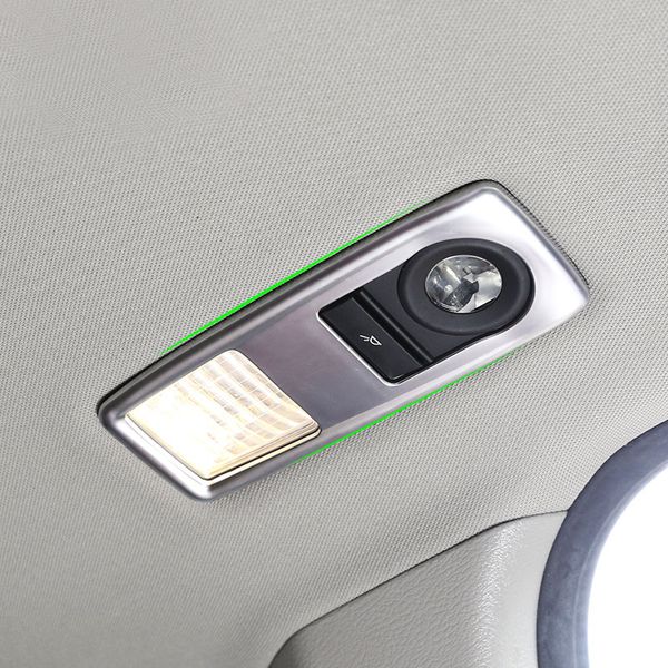 

2pcs car carbon fiber texture rear reading light frame cover sticker trim for x1 e84 2011 2012 2013 2014 2015