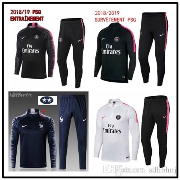 

2018 19 french two tar football jacket griezmann mbappe france two tar urvival weater training uit ize xl chandler uit