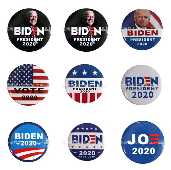 

geekcoco fashion anime jewelry metal enamel pins and brooches lapel pin backpack bags biden badge gifts j40 #214, Silver