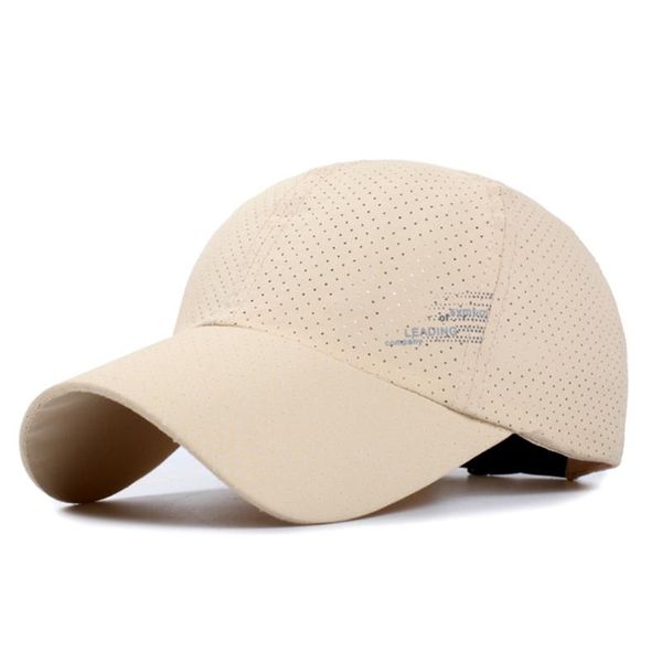 

fashion mens breathable mesh baseball cap summer snapback dad hat casual adjustable solid color men visor hats trucker caps, Blue;gray