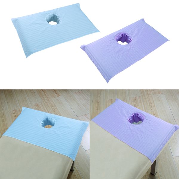 

pack of 2 soft cotton beauty massage spa treatment bed table cover sheet 75 x 55cm