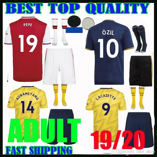 

19 20 ar en kit occer jer ey home away third pepe 2019 2020 mailot de foot cami eta de fÃºtbol men et football hirt thailand