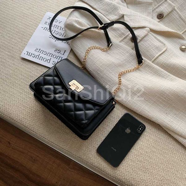 

2020 new women bags fashion chain ladies bags shoulder casual messenger black women red phone bag wallets