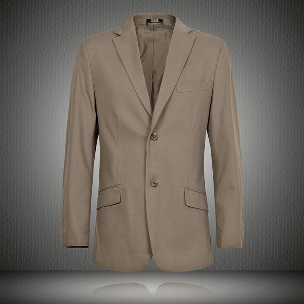 

spring men fashion loose business style plus size single breasted casual blazers male trendy long sleeve casual cotton outerwear, White;black