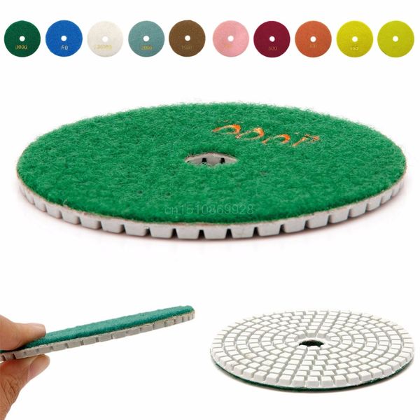 

4 inch diamond polishing pad 100mm wet/dry for marble polished concrete granite stone