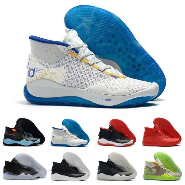 

kd 12 starting kevin durant xii ep the day one 90s protro green camo mens womens kid basketball shoes 12s kd12 sneakers size36-46