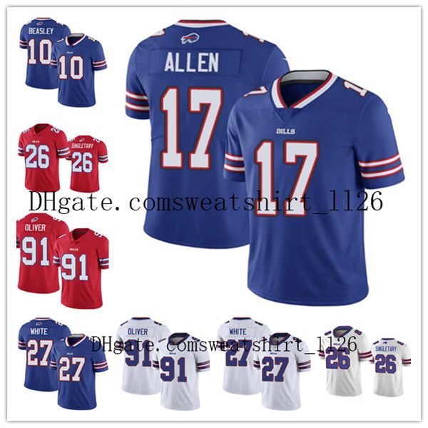 

buffalo nfc bills men #14 stefon diggs 17 josh allen 10 cole beasley 91 ed oliver white women youth limited jersey, Black;red