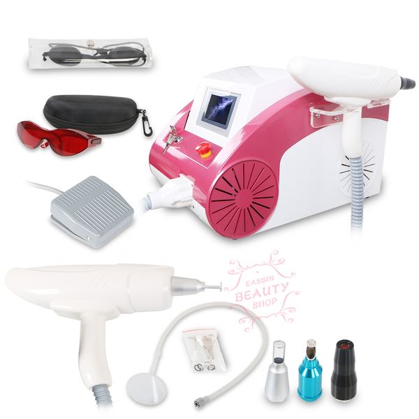 Professionale 500W Q-Switch ND YAG Laser Metodi di sbiancamento della pelle Metodi di sbiancamento della pelle Attrezzature per la rimozione del tatuaggio per la signora