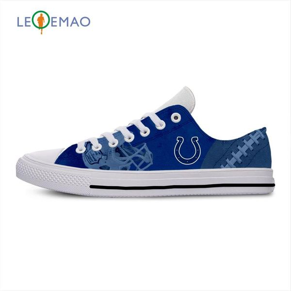 

2020 fashion cool men colts customized printed sneakers indianapolis fans lightweight shoes men sneakers women