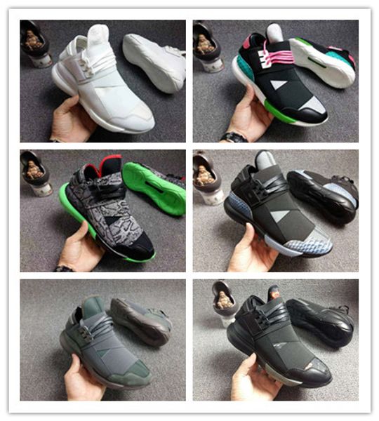 

Wholesale 12 Colors Y-3 QASA RACER Hight Casual Shoes Sneakers Breathable Men and Women Casual Shoes Couples Y3 Shoes Size Eur36-44 027