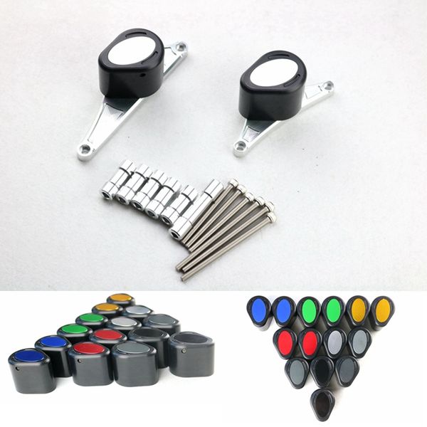 

motorcycle bumpers frame slider crash protector for cb400 1998-2007 crash bar engine guard rail