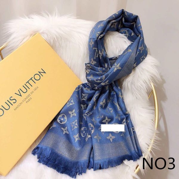 

new fashion designer silk scarf women luxury four seasons shawl scarf brand scarves size about 180x70cm 6 colors with box option, Blue;gray